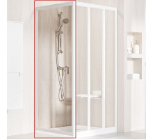 Душевая стенка Ravak Supernova APSS-80 940401R2Z1 профиль Белый стекло Transparent
