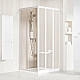 Заказать Душевая стенка Ravak Supernova APSS-80 940401R2Z1 профиль Белый стекло Transparent в магазине сантехники Santeh-Crystal.ru