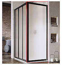 Душевая стенка Ravak Supernova APSS-90 940703R2ZG профиль Черный стекло Grape