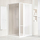 Заказать Душевая стенка Ravak Supernova PSS-80 940401O211 профиль Белый витраж пластик Pearl в магазине сантехники Santeh-Crystal.ru