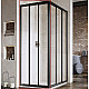 Заказать Душевая дверь Ravak Supernova ASRV3-75 198 15V303R2Z1 профиль Черный стекло Transparent в магазине сантехники Santeh-Crystal.ru