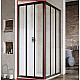 Заказать Душевая дверь Ravak Supernova ASRV3-80 198 15V403R2Z1 профиль Черный стекло Transparent в магазине сантехники Santeh-Crystal.ru