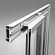 Купить Душевой уголок Ravak Supernova SKCP4-90 90x90 3117O10211 профиль Белый витраж пластик Pearl в магазине сантехники Santeh-Crystal.ru