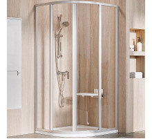 Душевой уголок Ravak Supernova SKCP4-90 90x90 3117OU02Z1 профиль Сатин стекло Transparent