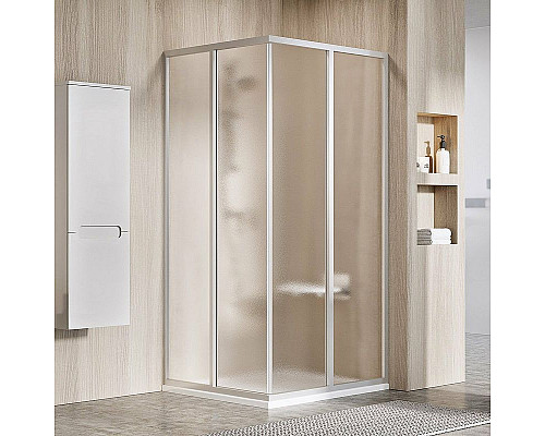 Заказать Душевая дверь Ravak Supernova SRV2-100 195 S 14VA0UO2ZG профиль Сатин стекло Grape в магазине сантехники Santeh-Crystal.ru