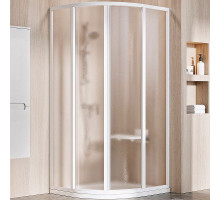Душевой уголок Ravak Supernova SKCP4-90 90x90 3117O102ZG профиль Белый стекло Grape