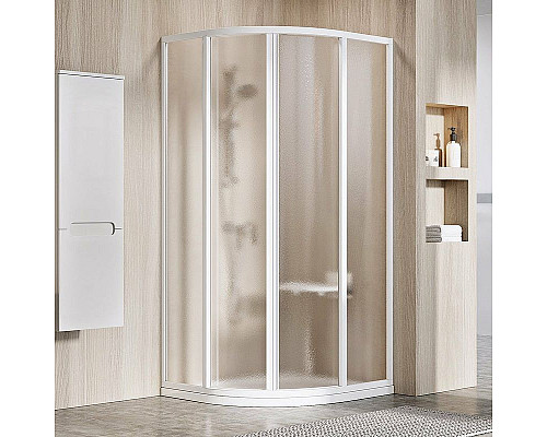 Приобрести Душевой уголок Ravak Supernova SKCP4-90 90x90 3117O102ZG профиль Белый стекло Grape в магазине сантехники Santeh-Crystal.ru