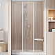 Заказать Душевая дверь Ravak Supernova ASDP3-130 00VJ0UR2ZG профиль Сатин стекло Grape в магазине сантехники Santeh-Crystal.ru