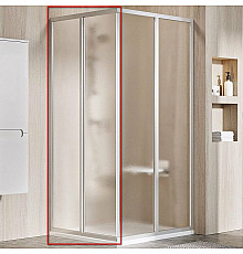 Душевая дверь Ravak Supernova SRV2-80 195 S 14V40UO2ZG профиль Сатин стекло Grape