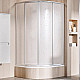Приобрести Душевой уголок Ravak Supernova SKCP4-80 Sabina 80x80 31144VU0011 профиль Сатин витраж пластик Pearl в магазине сантехники Santeh-Crystal.ru