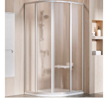 Душевой уголок Ravak Supernova SKCP4-80 80x80 31140U00ZG профиль Сатин стекло Grape