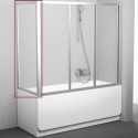 Боковая стенка для шторки на ванну Ravak Supernova APSV-75 95030U02Z1 профиль Сатин стекло Transparent Боковая стенка для шторки на ванну Ravak Supernova APSV-75 95030U02Z1 профиль Сатин стекло Transparent