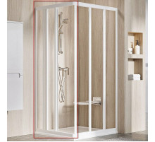 Душевая дверь Ravak Supernova ASRV3-75 15V30102Z1 профиль Белый стекло Transparent