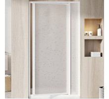 Душевая дверь Ravak Supernova SDOP-90 03V7010011 профиль Белый витраж пластик Pearl