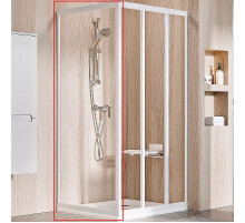 Душевая стенка Ravak Supernova APSS-80 94040UR2Z1 профиль Сатин стекло Transparent