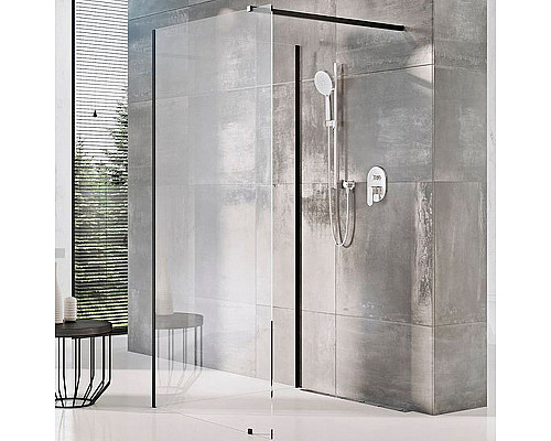 Santeh-Crystal.ru: Душевая перегородка Ravak ST Walk-In Corner 120х80 GW1CG4300Z1 профиль Черный стекло Transparent Приобрести Душевая перегородка Ravak ST Walk-In Corner 120х80 GW1CG4300Z1 профиль Черный стекло Transparent в магазине сантехники Santeh-Crystal.ru