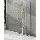Купить Душевая перегородка Ravak ST Walk-In Corner 120х90 GW1CG7C00Z1 профиль Хром стекло Transparent в магазине сантехники Santeh-Crystal.ru