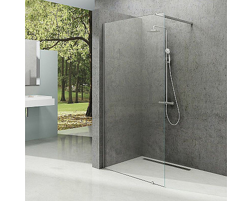 Santeh-Crystal.ru: Душевая перегородка Ravak Walk-In Wall 100 GW9WA0C00Z1 профиль Хром стекло Transparent Купить Душевая перегородка Ravak Walk-In Wall 100 GW9WA0C00Z1 профиль Хром стекло Transparent в магазине сантехники Santeh-Crystal.ru