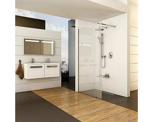 Santeh-Crystal.ru: Душевая перегородка Ravak Walk-In Wall 100 GW9WA0C00Z1 профиль Хром стекло Transparent Купить Душевая перегородка Ravak Walk-In Wall 100 GW9WA0C00Z1 профиль Хром стекло Transparent в магазине сантехники Santeh-Crystal.ru