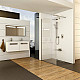 Купить Душевая перегородка Ravak Walk-In Wall 100 GW9WA0C00Z1 профиль Хром стекло Transparent в магазине сантехники Santeh-Crystal.ru