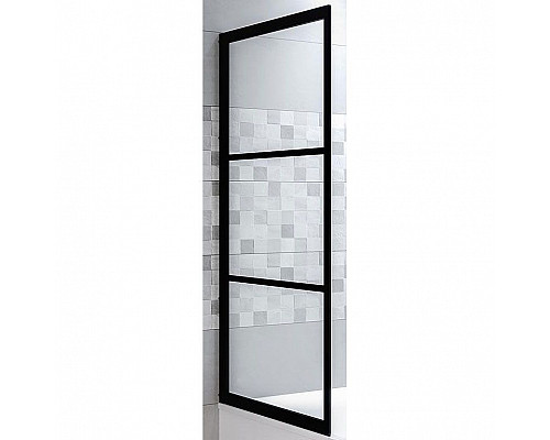 Santeh-Crystal.ru: Шторка на ванну Riho Grid GB501 80 G004046121 (GBB5080001) L профиль Черный стекло прозрачное Приобрести Шторка на ванну Riho Grid GB501 80 G004046121 (GBB5080001) L профиль Черный стекло прозрачное в магазине сантехники Santeh-Crystal.ru