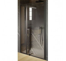 Душевая дверь Riho Lucid GD104 130 G005006121 (GD113B000) профиль Черный стекло прозрачное