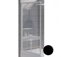 Шторка на ванну Riho Lucid GD501 80 G005046121 (GDB508B000) профиль Черный стекло прозрачное