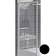 Заказать Шторка на ванну Riho Lucid GD501 80 G005046121 (GDB508B000) профиль Черный стекло прозрачное в магазине сантехники Santeh-Crystal.ru