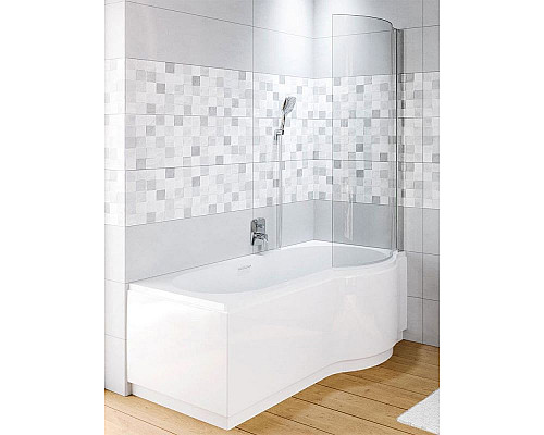 Santeh-Crystal.ru: Шторка на ванну Riho Novik Z108 90 G003039120 (GZT91000892) R профиль Хром стекло прозрачное Приобрести Шторка на ванну Riho Novik Z108 90 G003039120 (GZT91000892) R профиль Хром стекло прозрачное в магазине сантехники Santeh-Crystal.ru