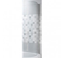 Шторка на ванну Riho Novik Z108 90 G003039120 (GZT91000892) R профиль Хром стекло прозрачное