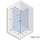 Приобрести Душевой уголок Riho SZ Scandic NXT X201 77х77 L G001031120 (GX02022C1) профиль Хром стекло прозрачное в магазине сантехники Santeh-Crystal.ru