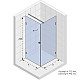 Заказать Душевой уголок Riho SZ Scandic NXT X201 77х97 L G001035120 (GX02026C1) профиль Хром стекло прозрачное в магазине сантехники Santeh-Crystal.ru