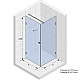 Купить Душевой уголок Riho SZ Scandic NXT X201 87х87 L G001039120 (GX02032C1) профиль Хром стекло прозрачное в магазине сантехники Santeh-Crystal.ru