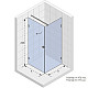 Заказать Душевой уголок Riho SZ Scandic NXT X201 97х77 L G001043120 (GX02042C1) профиль Хром стекло прозрачное в магазине сантехники Santeh-Crystal.ru