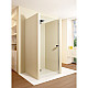 Купить Душевая дверь Riho SZ Scandic NXT X101 68 L G001001120 (GX06082C1) профиль Хром стекло прозрачное в магазине сантехники Santeh-Crystal.ru