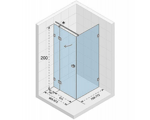 Santeh-Crystal.ru: Душевой уголок Riho SZ Scandic NXT X203 97х77 L G001057120 (GX00072C1) профиль Хром стекло прозрачное Купить Душевой уголок Riho SZ Scandic NXT X203 97х77 L G001057120 (GX00072C1) профиль Хром стекло прозрачное в магазине сантехники Santeh-Crystal.ru