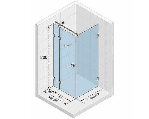 Santeh-Crystal.ru: Душевой уголок Riho SZ Scandic NXT X203 97х87 P G001060120 (GX00073C2) профиль Хром стекло прозрачное Купить Душевой уголок Riho SZ Scandic NXT X203 97х87 P G001060120 (GX00073C2) профиль Хром стекло прозрачное в магазине сантехники Santeh-Crystal.ru