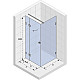 Купить Душевой уголок Riho SZ Scandic NXT Х203 117х77 P G001064120 (GX09021C2) профиль Хром стекло прозрачное в магазине сантехники Santeh-Crystal.ru
