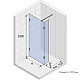 Приобрести Душевая перегородка Riho SZ Scandic NXT X402 157 G001128120 (GX00792C0) профиль Хром стекло прозрачное в магазине сантехники Santeh-Crystal.ru