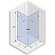 Купить Душевой уголок Riho SZ Scandic NXT Х209 77х77 L/P G001101120 (GX12022C0) профиль Хром стекло прозрачное в магазине сантехники Santeh-Crystal.ru