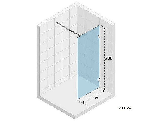 Santeh-Crystal.ru: Душевая перегородка Riho SZ Scandic NXT X400 100 G001113120 (GX00522C0) профиль Хром стекло прозрачное Приобрести Душевая перегородка Riho SZ Scandic NXT X400 100 G001113120 (GX00522C0) профиль Хром стекло прозрачное в магазине сантехники Santeh-Crystal.ru
