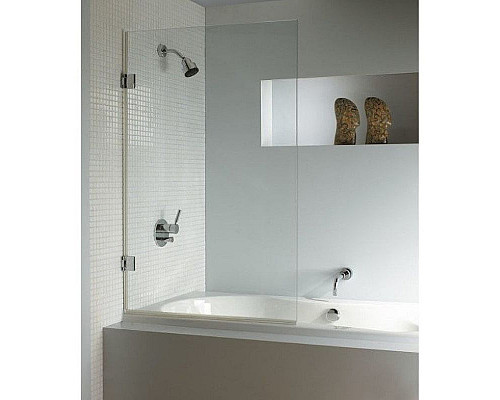 Заказать Шторка на ванну Riho VZ Scandic NXT X107 80 L G001129120 (GX01032C1) профиль Хром стекло прозрачное в магазине сантехники Santeh-Crystal.ru