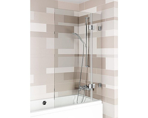 Купить Шторка на ванну Riho VZ Scandic NXT X109V 95 P G001156120 (GX06062C2) профиль Хром стекло прозрачное в магазине сантехники Santeh-Crystal.ru