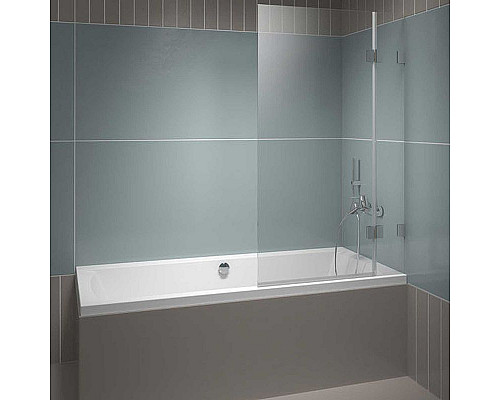 Приобрести Шторка на ванну Riho VZ Scandic NXT X109 85x150 P G001144120 (GX00162C2) профиль Хром стекло прозрачное в магазине сантехники Santeh-Crystal.ru