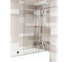 Шторка на ванну Riho VZ Scandic NXT X109 95x150 P G001148120 (GX00202C2) профиль Хром стекло прозрачное