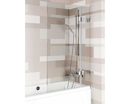 Купить Шторка на ванну Riho VZ Scandic NXT X109 95x150 P G001148120 (GX00202C2) профиль Хром стекло прозрачное в магазине сантехники Santeh-Crystal.ru