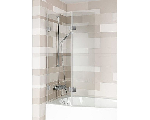 Заказать Шторка на ванну Riho VZ Scandic NXT X500 Yukon 117 L G001163120 (GX00602C1) профиль Хром стекло прозрачное в магазине сантехники Santeh-Crystal.ru