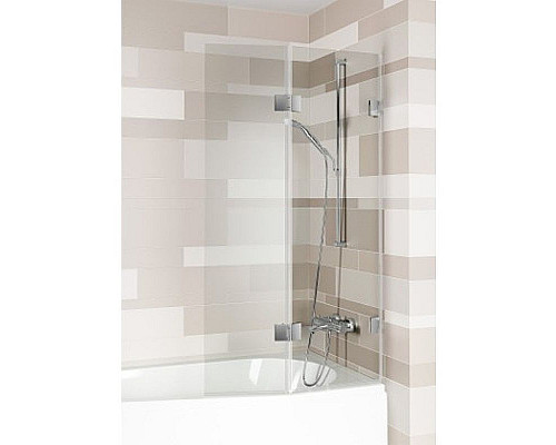 Приобрести Шторка на ванну Riho VZ Scandic NXT X500 Yukon 117 P G001164120 (GX00602C2) профиль Хром стекло прозрачное в магазине сантехники Santeh-Crystal.ru