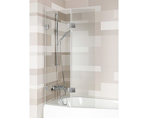 Заказать Шторка на ванну Riho VZ Scandic NXT X500 Geta 160 111 L G001165120 (GX00612C1) профиль Хром стекло прозрачное в магазине сантехники Santeh-Crystal.ru