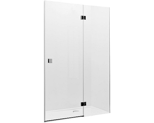 Приобрести Душевая дверь Roca Metropolis 90 MP3409012M профиль Хром стекло прозрачное в магазине сантехники Santeh-Crystal.ru